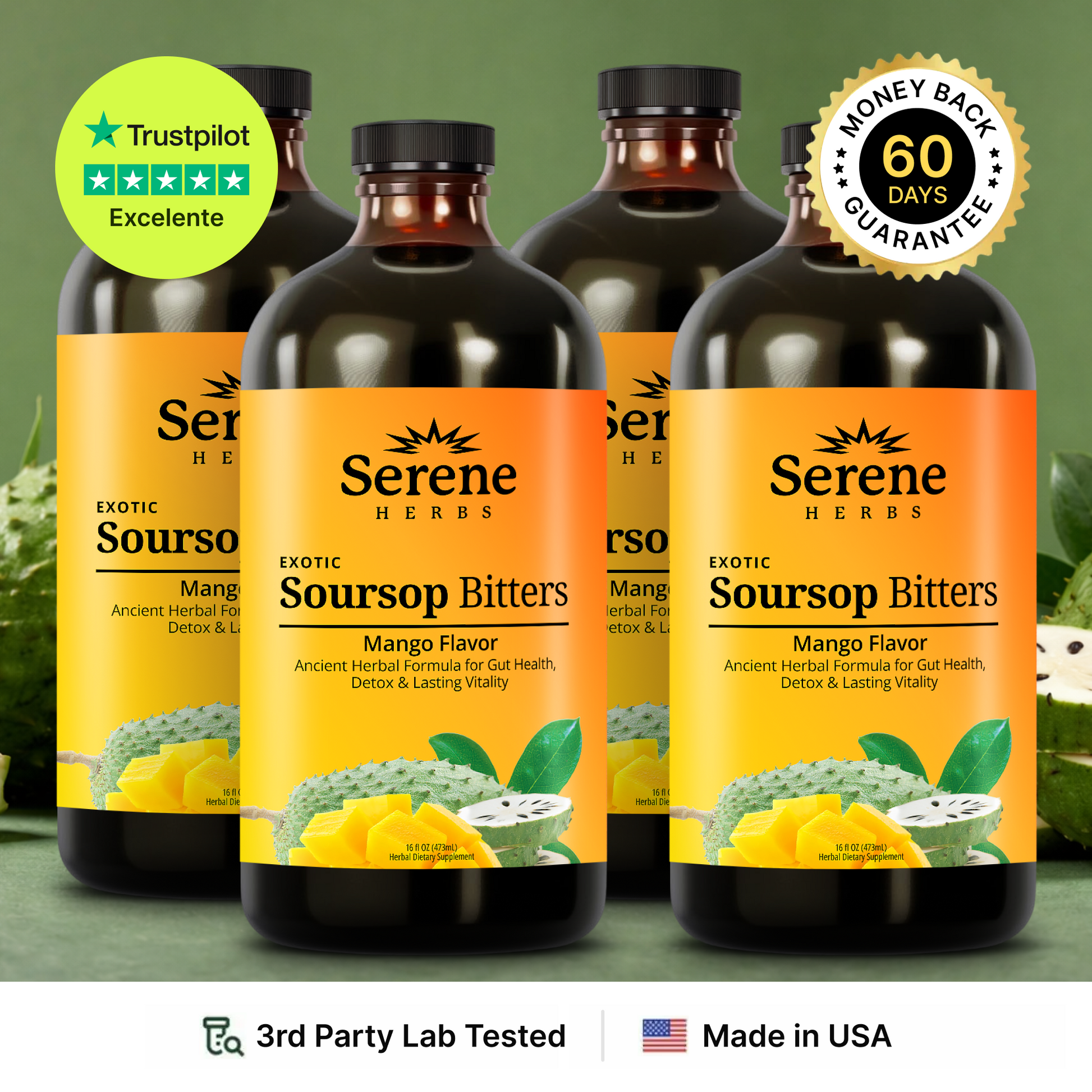 Soursop Bitters: Mango Flavor