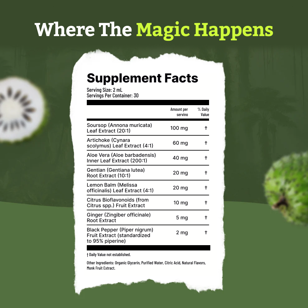 Soursop Daily Gut Drops