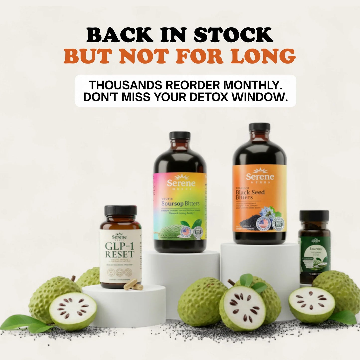 Soursop Bitters & Black Seed Bitters Bundle