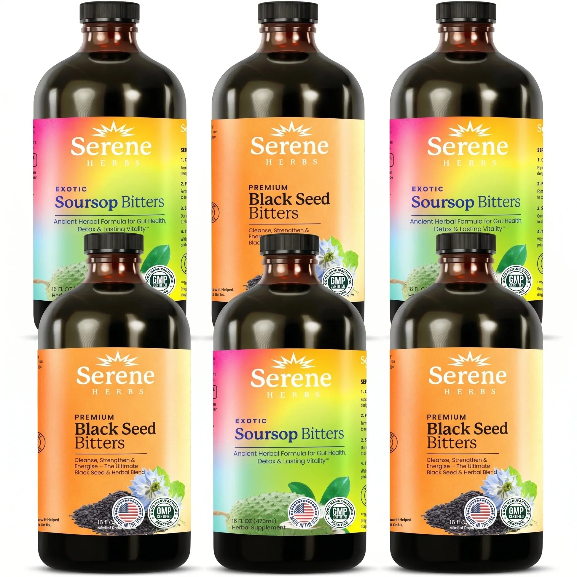 Soursop Bitters & Black Seed Bitters Bundle