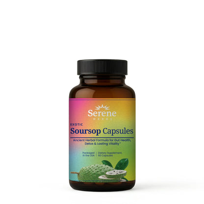 Soursop Capsules: Daily Holistic Blend