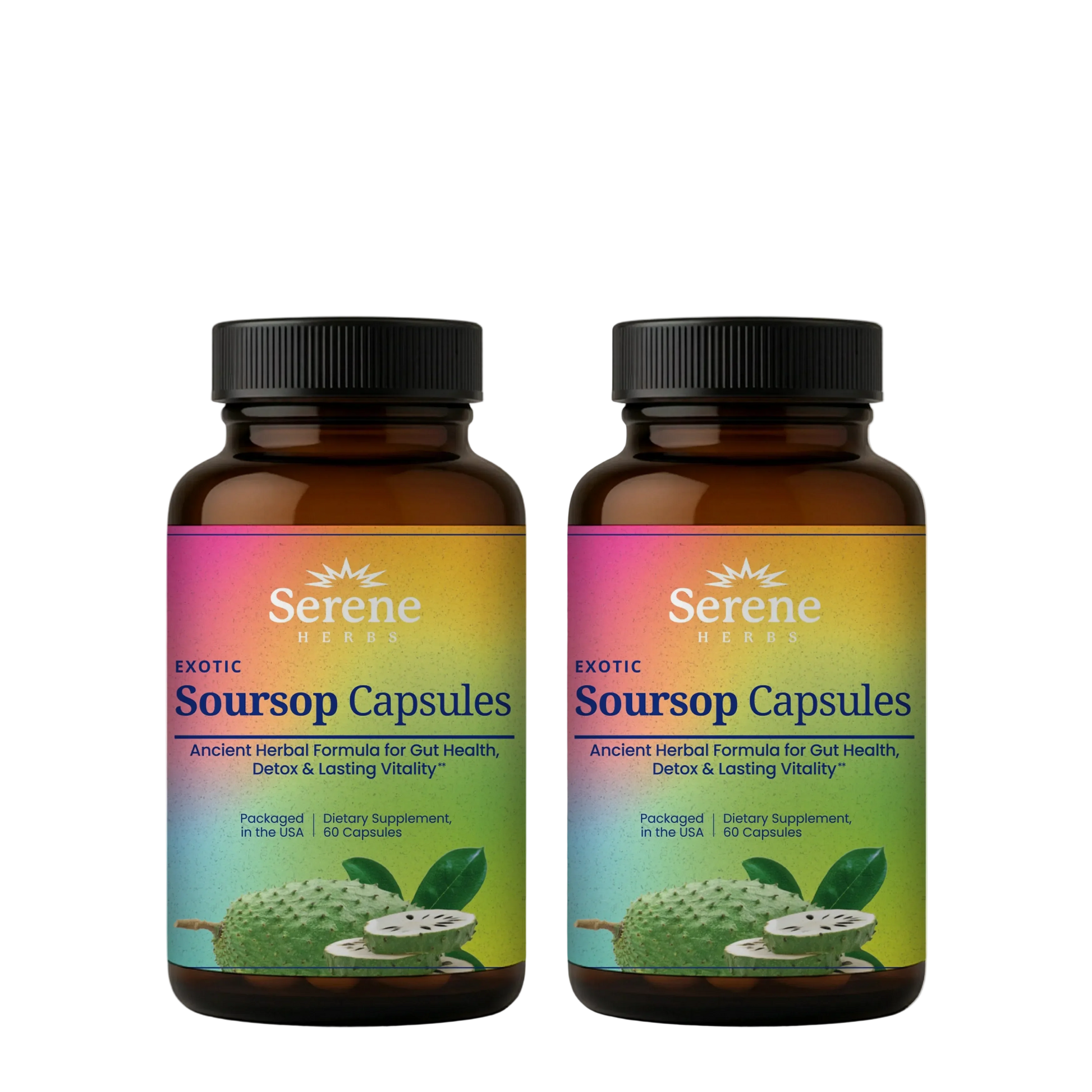 Soursop Capsules: Daily Holistic Blend
