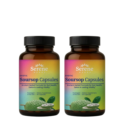 Soursop Capsules: Daily Holistic Blend