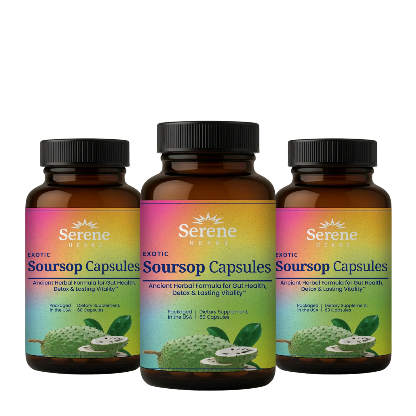 Soursop Capsules: Daily Holistic Blend