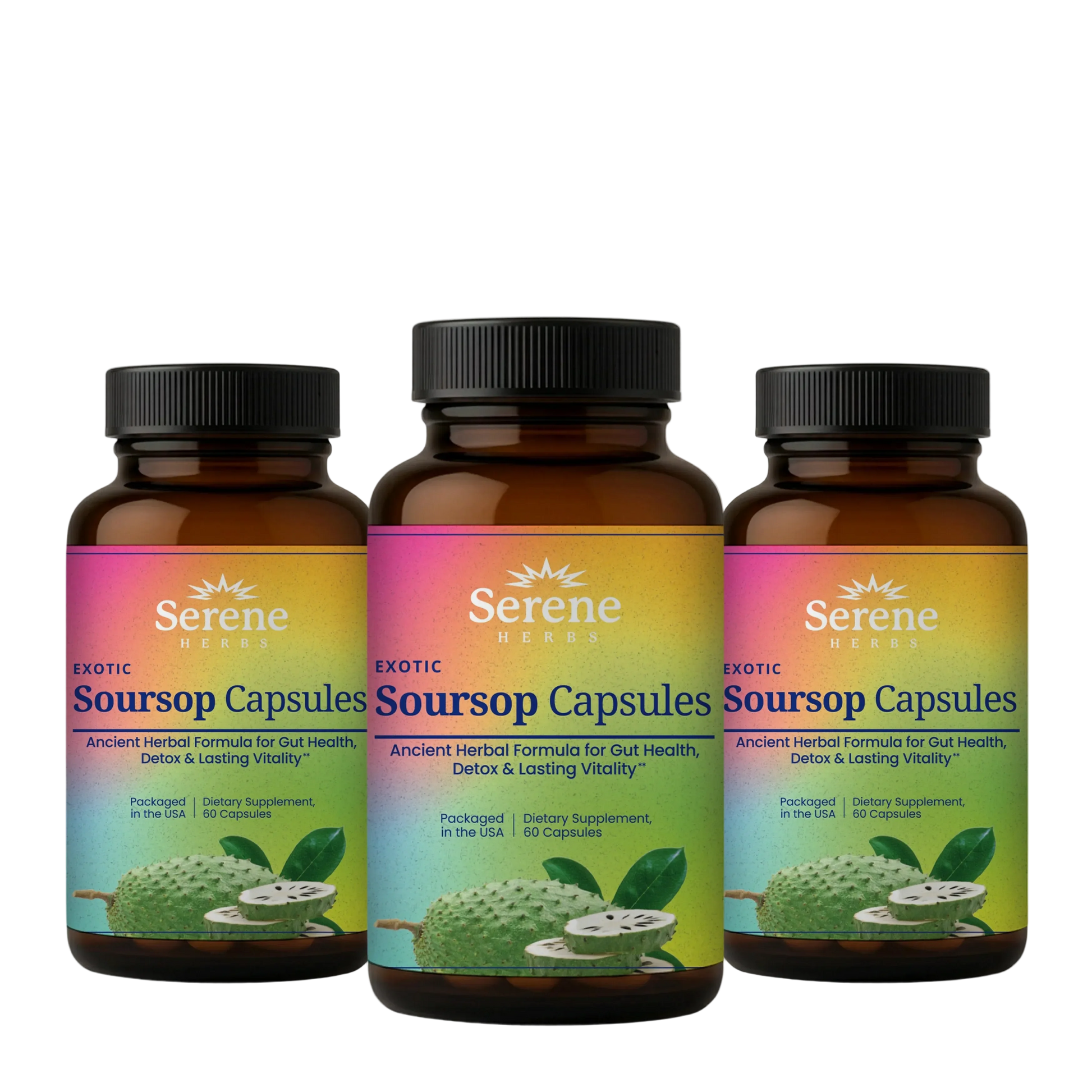 Soursop Capsules: Daily Holistic Blend
