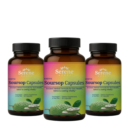 Soursop Capsules: Daily Holistic Blend