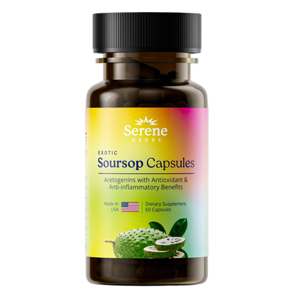 Soursop Capsules: Daily Holistic Blend