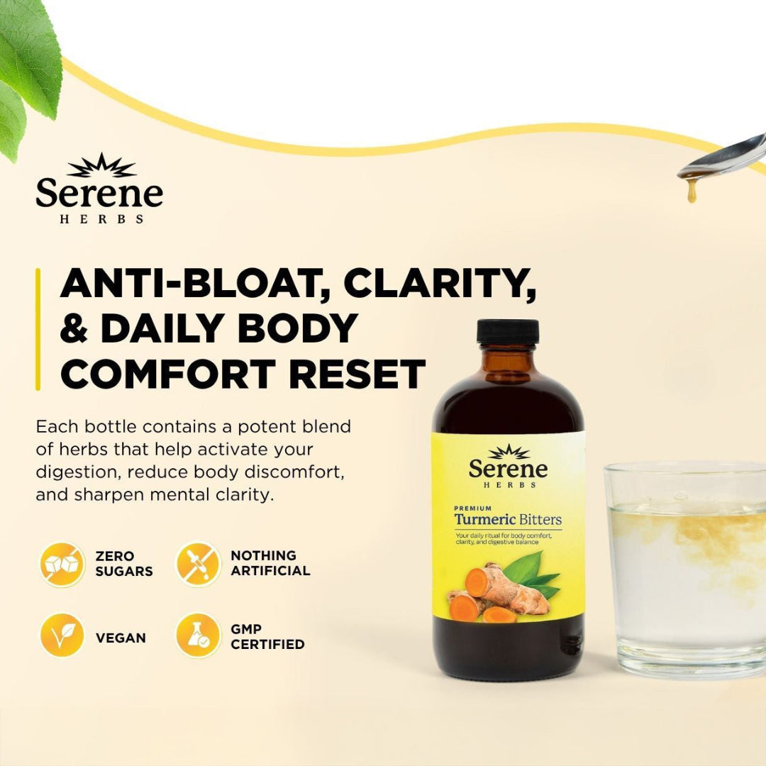 Turmeric Bitters - Liquid Joint & Inflammation Support