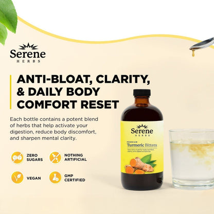 Turmeric Bitters - Liquid Joint & Inflammation Support