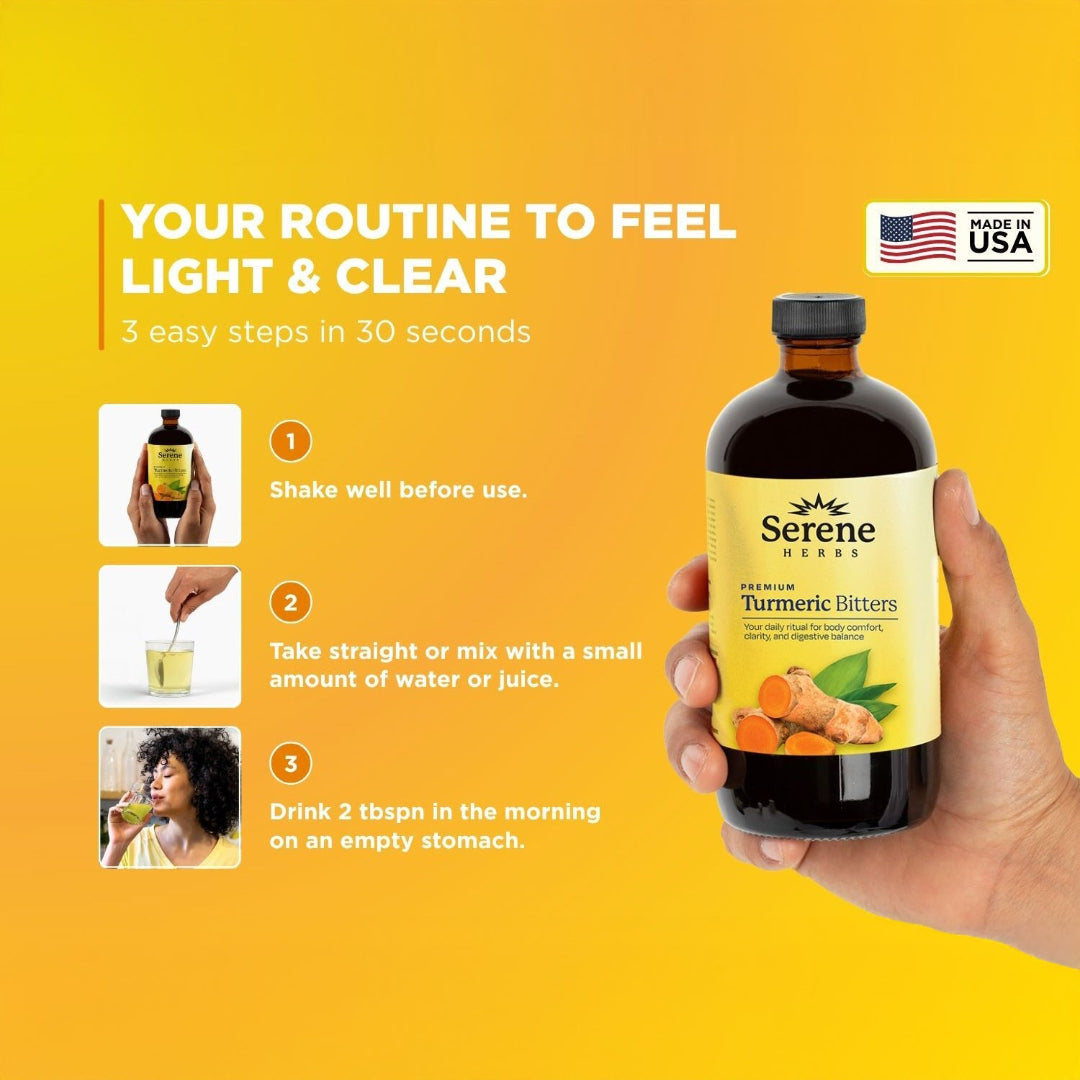 Turmeric Bitters - Liquid Joint & Inflammation Support