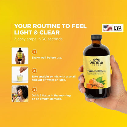 Turmeric Bitters - Liquid Joint & Inflammation Support